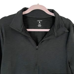 Layer 8 Athletic Black long sleeve work out pullover top